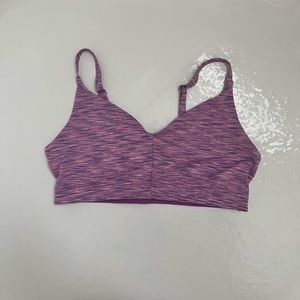 Outdoor Voices Purple Sports Bra Size Large Activewear Work out